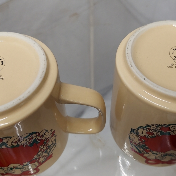Lot of 2 vintage coffee cups mugs - Picture 4 of 11